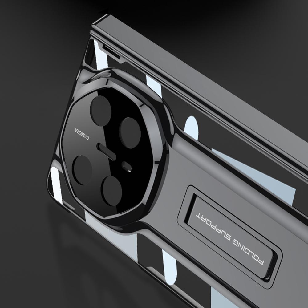 GKK For Huawei Mate X6 Case Magnetic Hinge PC+Tempered Glass Phone Cover with Kickstand