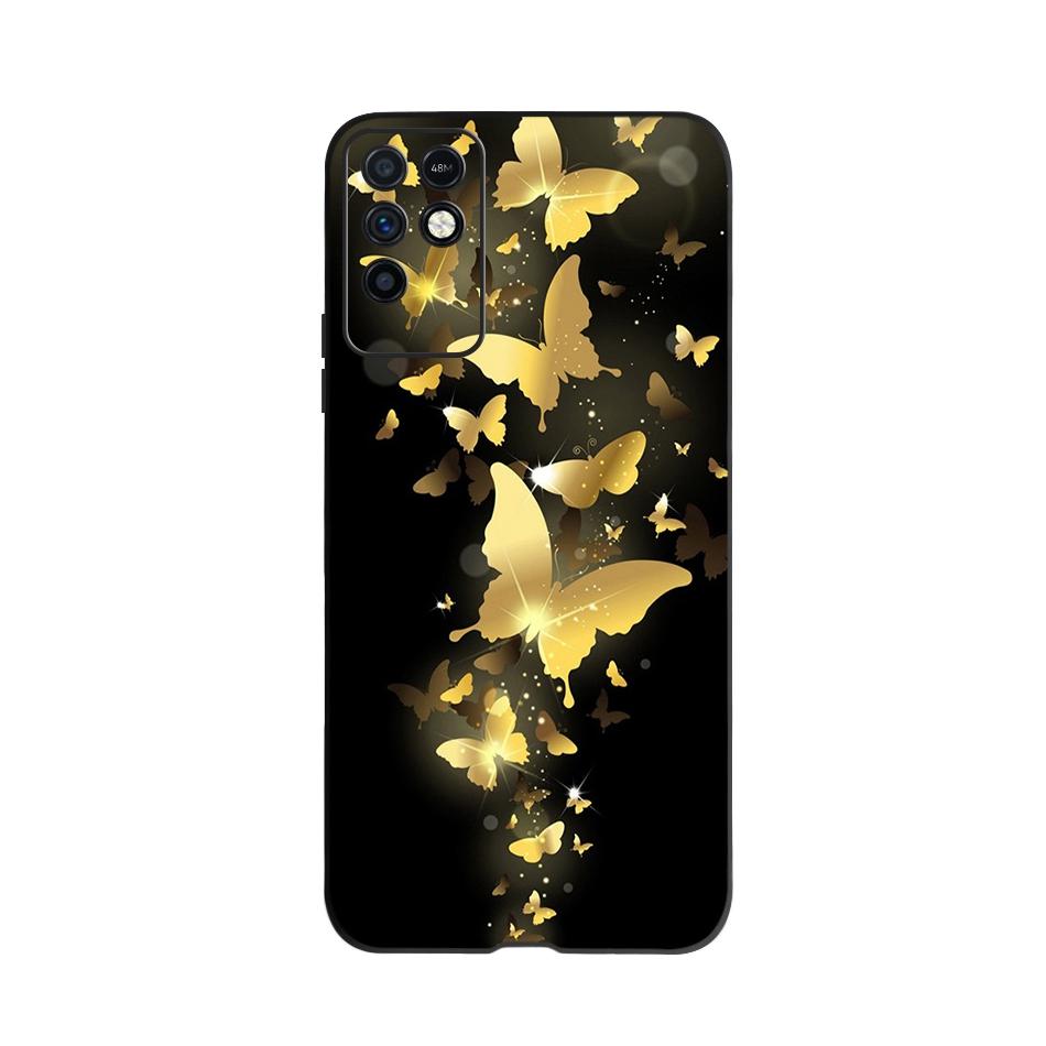 Phone Case For Infinix Note 10 Case 6.95" Soft Silicone TPU Back Cover For Infinix Note10 X693 Coque Cute Animal Fundas Bumper