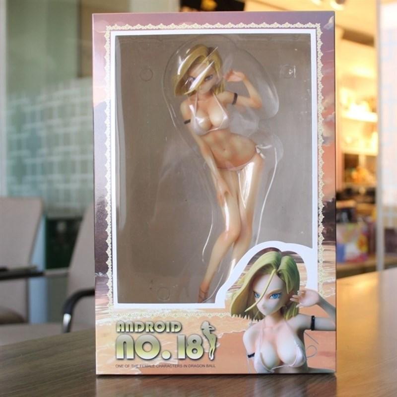 Dragon Ball Anime Figure Android No. 18 Swimsuit Figures Animation Pvc Model Statue Ornaments Collection Decora Toy Holiday Gift