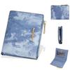 Fashion Short Wallet With Ink Wash Style And Antitheft Protection For Women