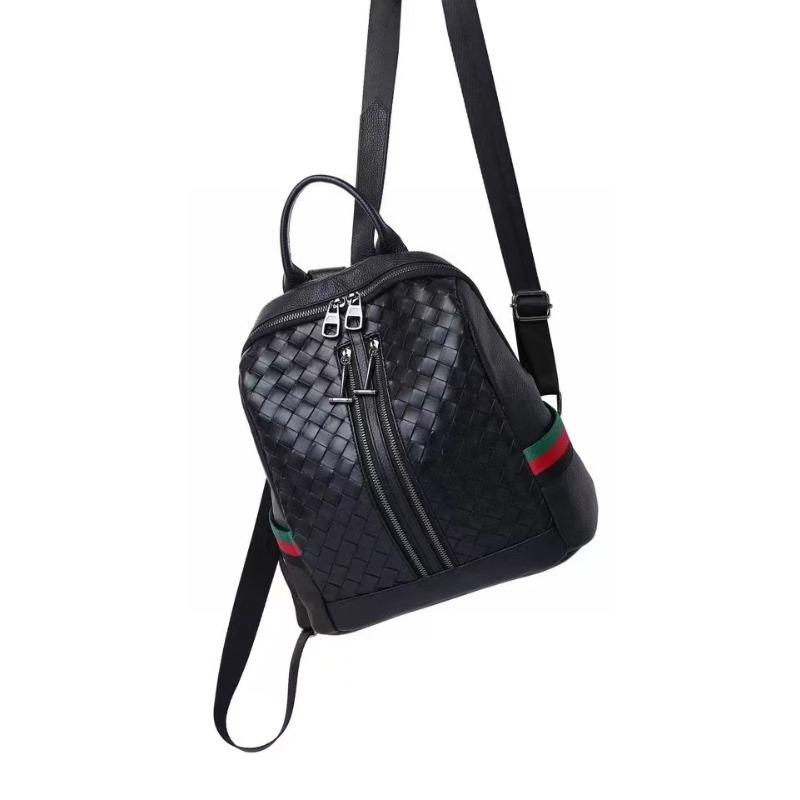 

Женский повседневный рюкзак, женский универсальный корейский первый слой кожи, модный кожаный рюкзак, женский кожаный рюкзак 31*29*13CM