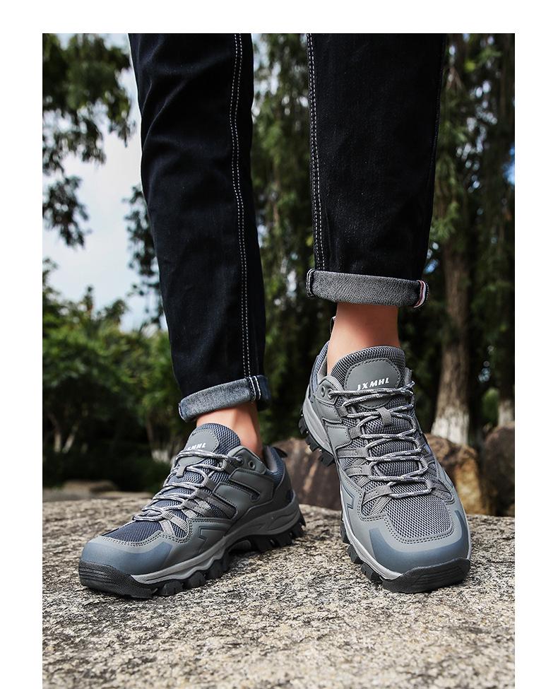 2024 Outdoor High-Top Hiking Shoes, Plus Size, Unisex Couple Style
