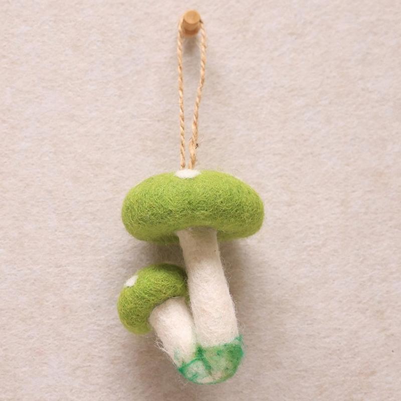 Cute Mushroom Key Lanyard Wrist Strap Phone Lanyard Cartoon Mushroom Shape Phone Charm Perfect for Bags Phones and Key