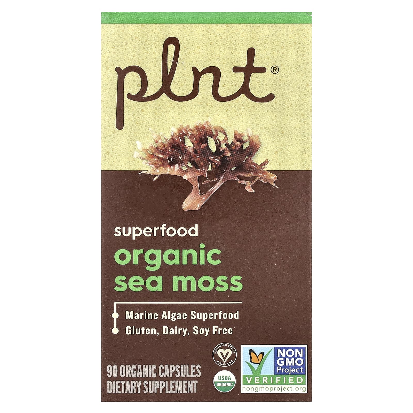 

Organic Sea Moss, 90 Organic Capsules