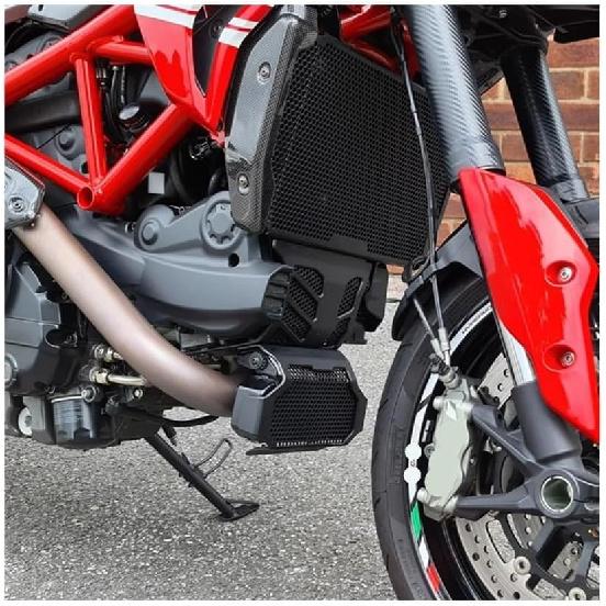 Radiator Grille Guard for Du&Cati Hypermotard 950 SP RVE 2019-2024 Motorcycle Radiator Grille Guard Covers Oil Cooler Cooling Radiator Shield