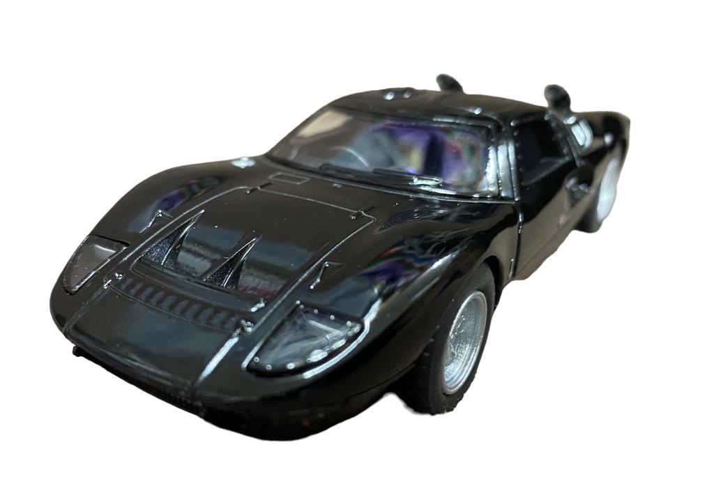Kinsmart 1966 Ford GT40 MK2 Black Scale Diecast Car 1/32