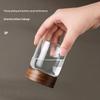 Transparent Borosilicate Glass Tea Canister: Airtight Storage Jar for Herbs, Snacks, Grains & More