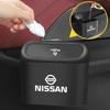 New Car Trash Can Storage Box Vehicle Multifunctional Garbage Dust Case For Sentra Altima Versa Bluebird Sunny Maxima X-Trail Pathfinder Murano
