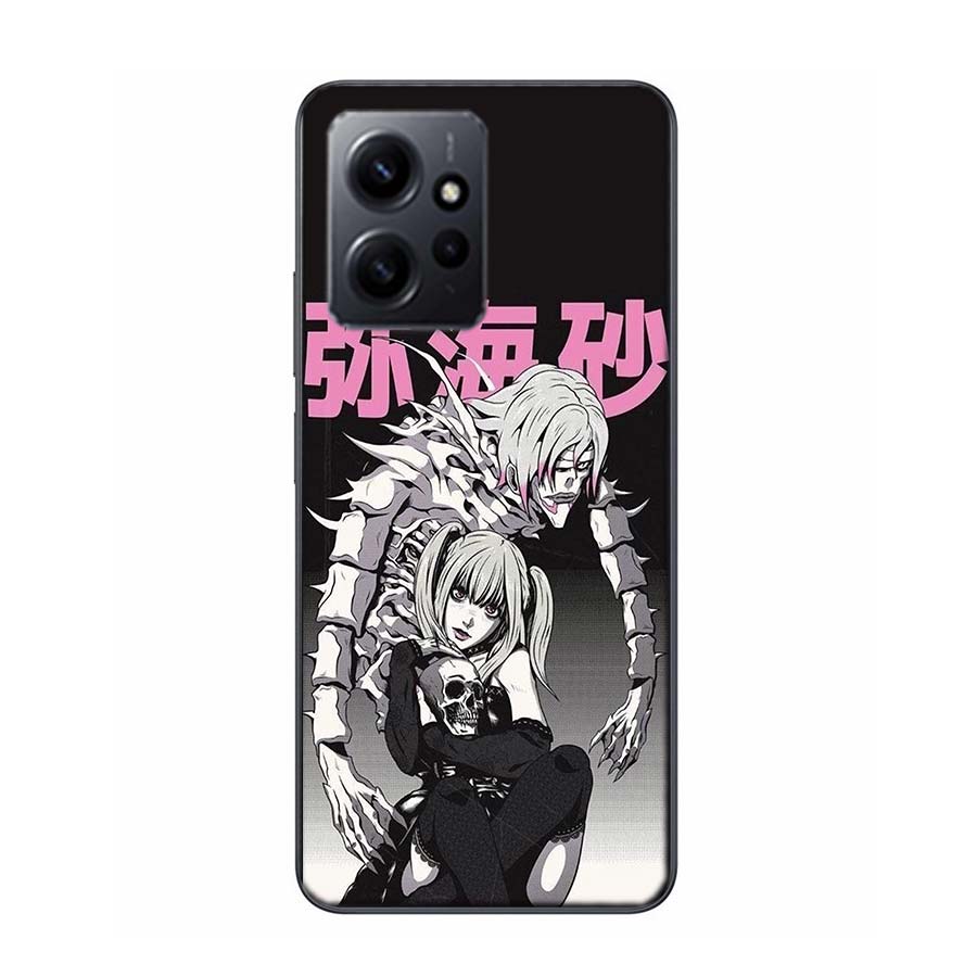 Anime Death note Amane Misa Phone Case For Redmi Note 14 15 Pro 5G 13 12 Pro Plus 11 11T 11E 11S 10 Pro 10S 9 9S Cover Cell Clea