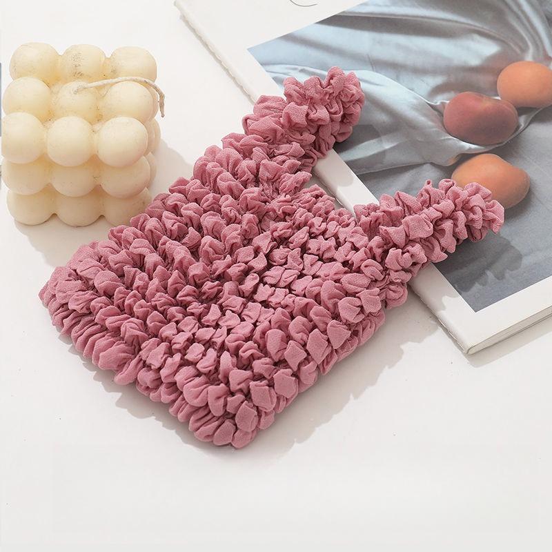 Reusable Bubble Foldable Stretch Bag Large Capacity Magic Stretch Puff Bag Travel