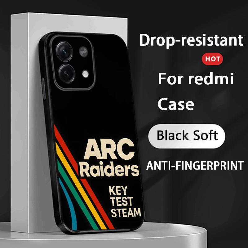 GAME ARC Raiders Phone Case For Redmi Note 14 13 12 11 Pro Plus S 5G 14C A3 Soft Black Phone Cover