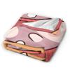 L-Lulu Pig Warm Blanket  Kids Adult Plush Throw Blanket Aesthetic Home Decor Flannel Bedspread Sofa Bed Cover