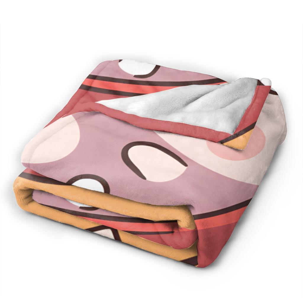 L-Lulu Pig Warm Blanket Kids Adult Plush Throw Blanket Aesthetic Home Decor Flannel Bedspread Sofa Bed Cover