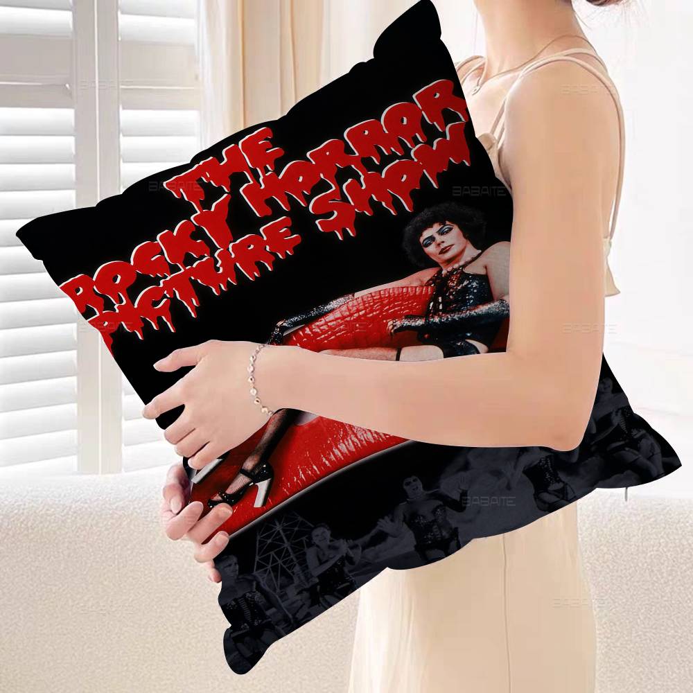 The Rocky Horror Picture Show Movie Personalized picture text home decorative pillows Household Gifts 45x45cm 12x12Inch