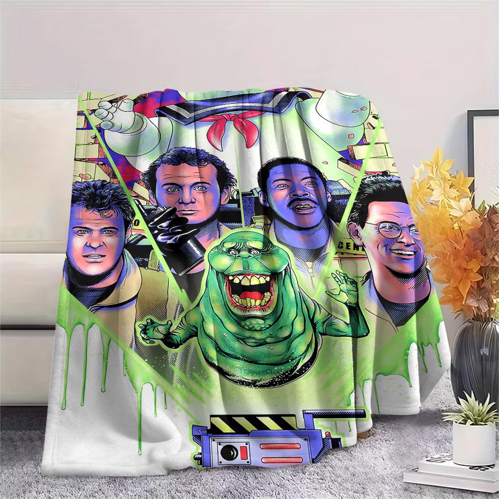 1Pc Alien Earth Print Flannel Blanket, High quality Comfortable for All Seasons, Home Decor, Warmth and Comfort, Perfect for Christmas Gifts