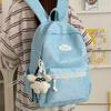 Cute Backpack for Girls Lace Trim Lightweight School Bag for Women Daily Use