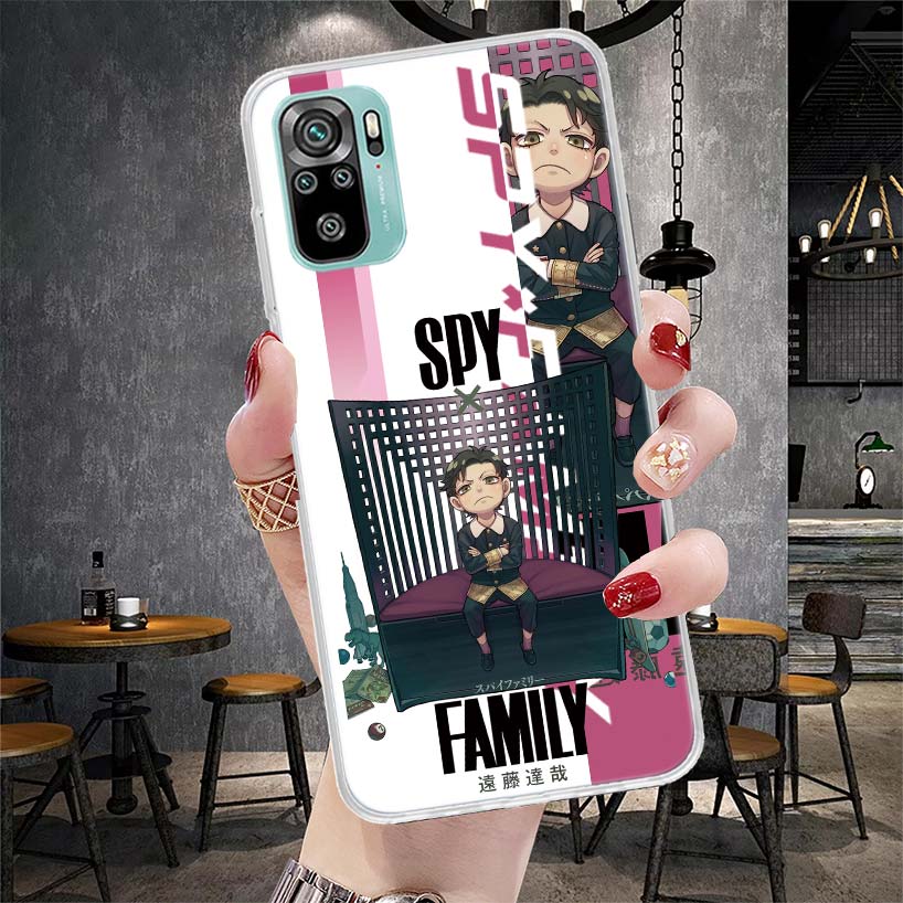 Anime Spy Family Anya Soft Phone Case For Xiaomi Redmi Note 15 14 14S 13 12 Pro Plus 12S 11 11S 11E 10 10S 11T 5G Fundas Coque R