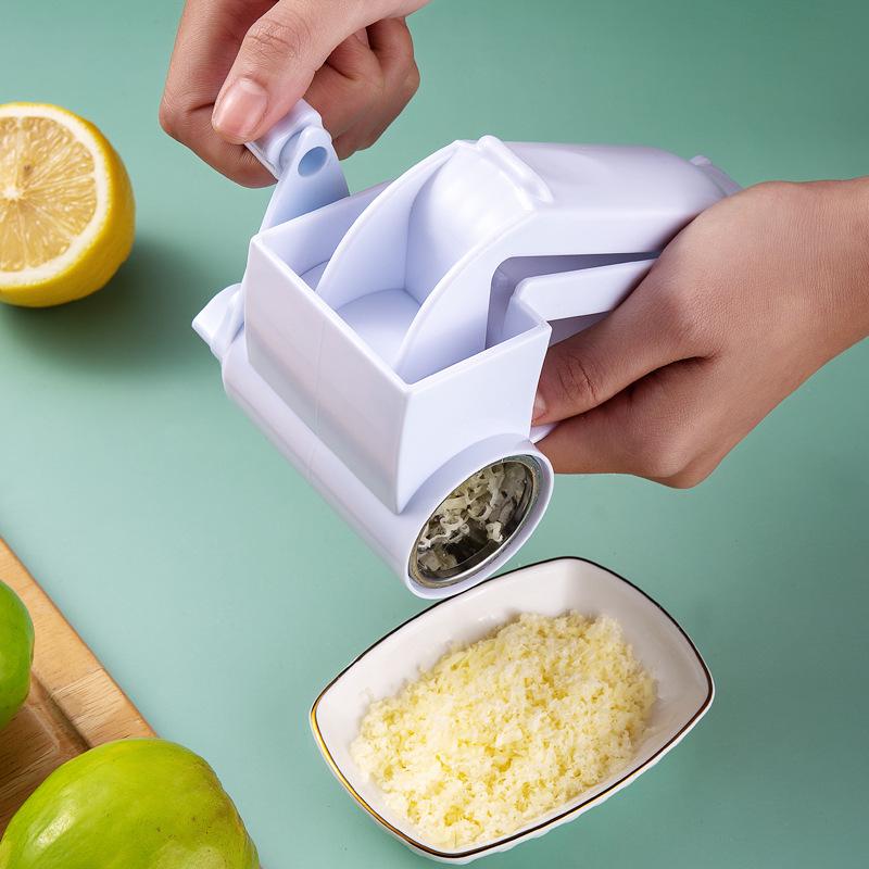 In-Stock Multi-Functional Hand-Crank Cheese, Fruit & Veggie Grater