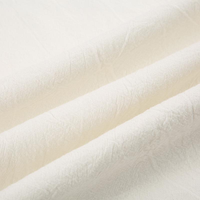 Summer Models Women's Home Daily Style Cotton Linen Drawstring Straight Basic Solid Colour Wide Leg Drape Spicy Low Waist Casual Trousers