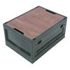 Foldable Camping Storage Box with Lids Versatile Stackable Movable Portable Camping Storage Bin