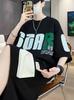 Summer Casual Boys' Loose-Fit Short-Sleeve and Shorts Set - Trendy Junior High Sportswear