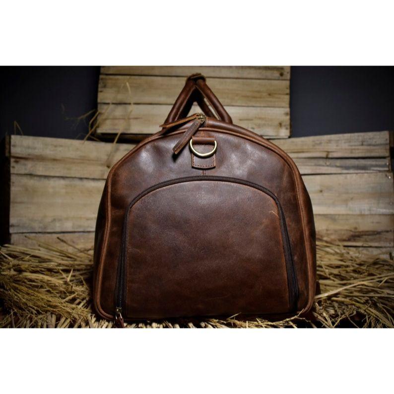 leather duffel weekender bag men duffle bag full grain leather overnight weekend bag travel gifts for him gym boyfriend holdall