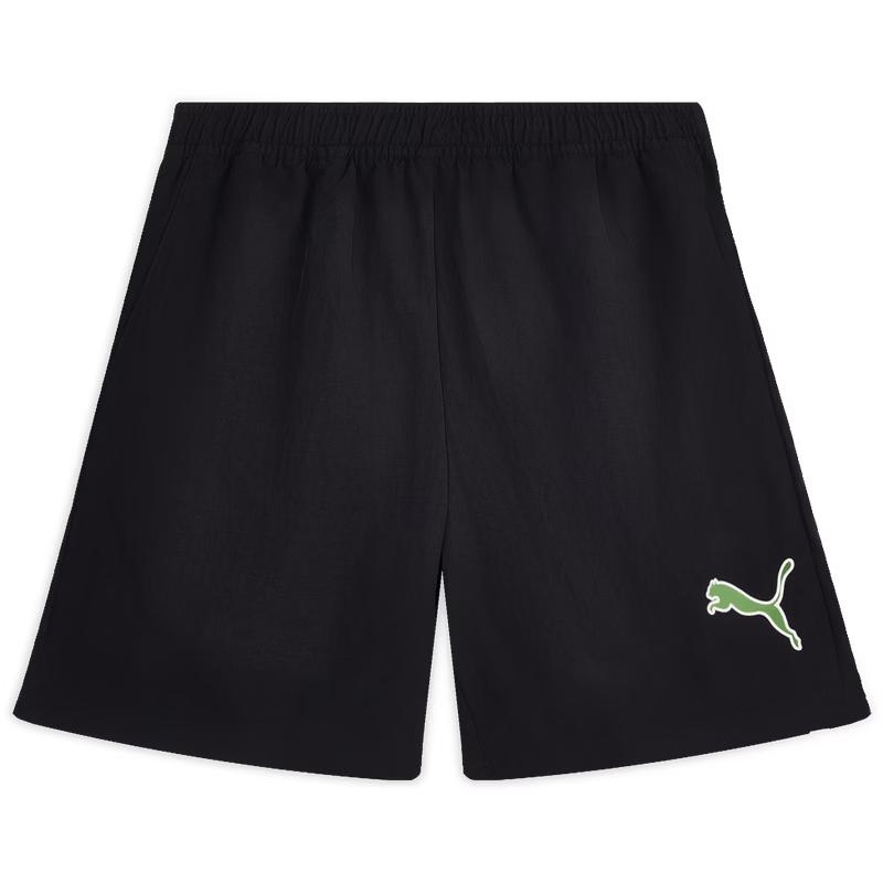 Мужские ретро спортивные шорты для бега PUMA свободного кроя XL чёрный