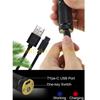 L8RE Professional Cordless Hair Trimmer 0mm Baldheaded Clipper T-Blade