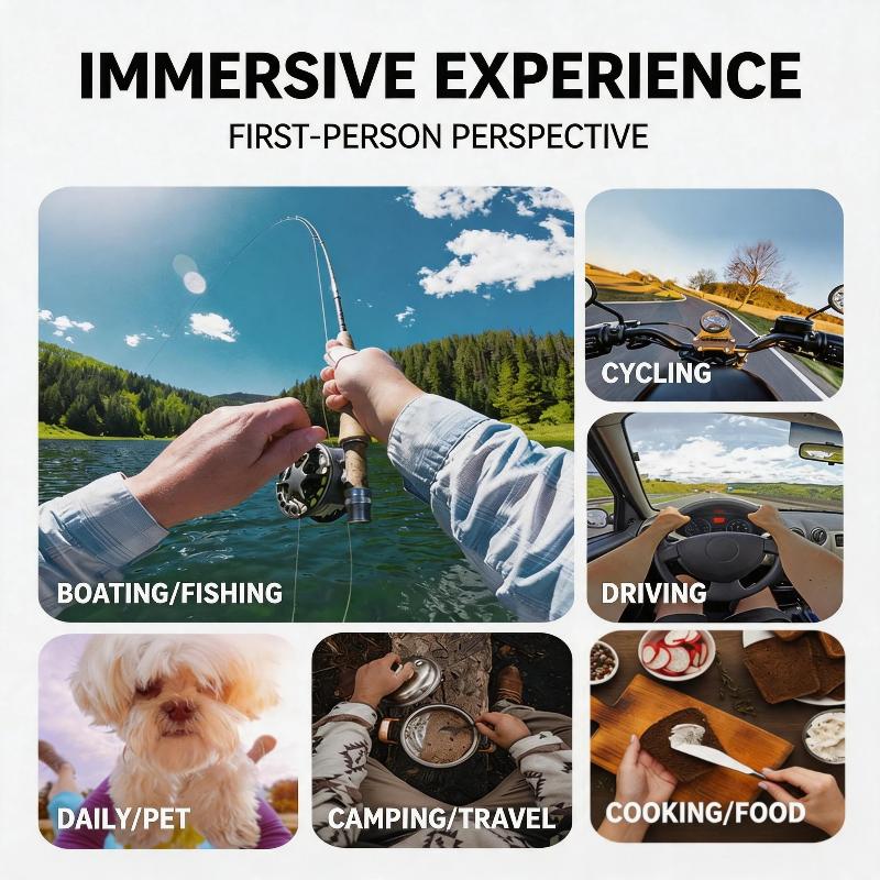 5Pcs Anti-Slip Head Harness Mount Kit Universal Fit Mobile Phones Action Cameras for Hiking Skiing First-Person Filming