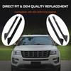 A-Pillar Trim Molding Windshield Kit for Ford Explorer 2011- Left Right Replace BB5Z7803145AA BB5Z7803144AA