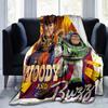 1pc, Cozy Woody and Buzz Home Decor Blanket: A Perfect Gift for Bedroom, Living Room, Travel, Camping, Car