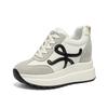 Autumn and winter women's shoes new women's thick-soled inner height increase versatile casual shoes
