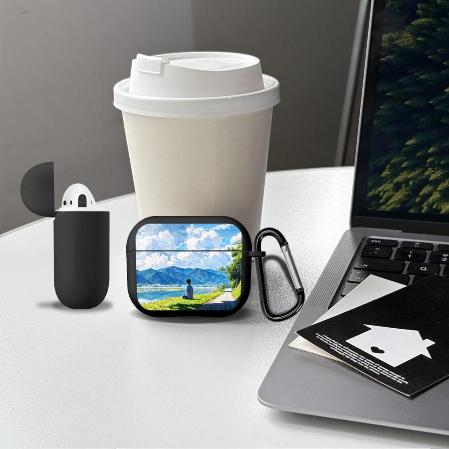 Clear Blue Sky Earphone Cases Cover Case For Airpods Pro2 4 1 Pro3 3 Pro 2
