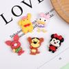 Cartoon Animal Resin Charms & Accessories for Phone Cases, Crocs, Water Bottles, Stationery, Storage, and DIY.
