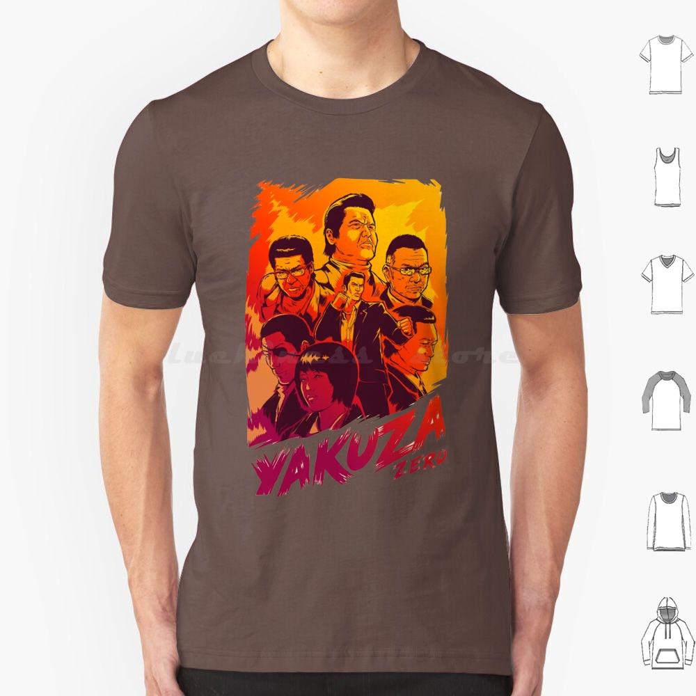 Yakuza Heroes T Shirt Big Size 100 Cotton Anime Games Yakuza O Dragon A Kazuma Kiryu Ryu Ga Gotoku Like Love Hero Trends