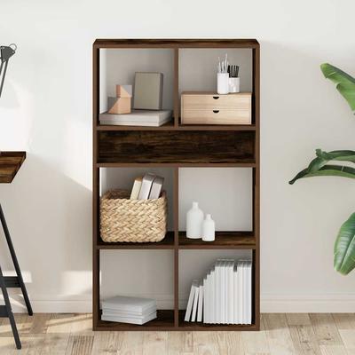 Bookshelf Smoked Oak 66 X 31 X 112 Cm Wood Based Panel