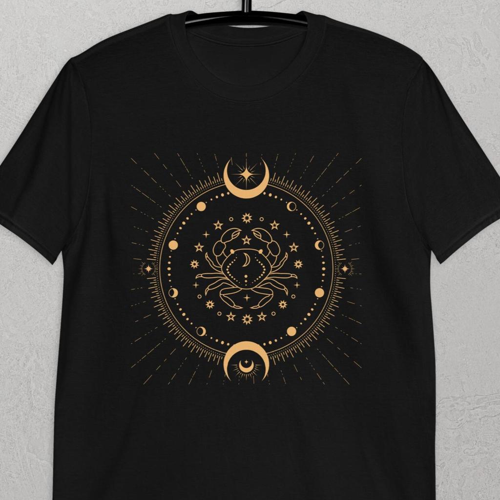 Cancer Zodiac t-shirt, Astrology Cancer shirt, zodiac sign Cancer Horoscope shirt, Astrological shirt, Cancer birthday gift