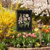 Us Vintage Floral Plant Foxglove Flower Yard Flag 12x18 One SizeVintage Garden Flags One Size Double Sided For Porch