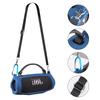 Portable Bluetooth Speaker Carry Silicone Case,Soft Protective Sleeve Cover with Shoulder Strap for JBL Charge 6 Speaker 5