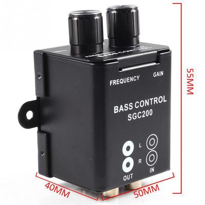 Universal Auto Verstärker Lautsprecher Bass Controller RCA Audio Volumen Regulator Control Knob