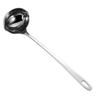 1Pc Stainless Steel Double Mouth Soup Ladle With Pouring Spout Long Handle Kitchen Gadgets Household Water Spoon Dinnerware Set