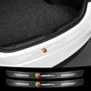 HJL1  Car Transparent Rear Guard Plate Trunk Sticker For Fiat ABARTH 124 125 130 131 500 595 Esseesse 695 Punto Scorpion Accessories