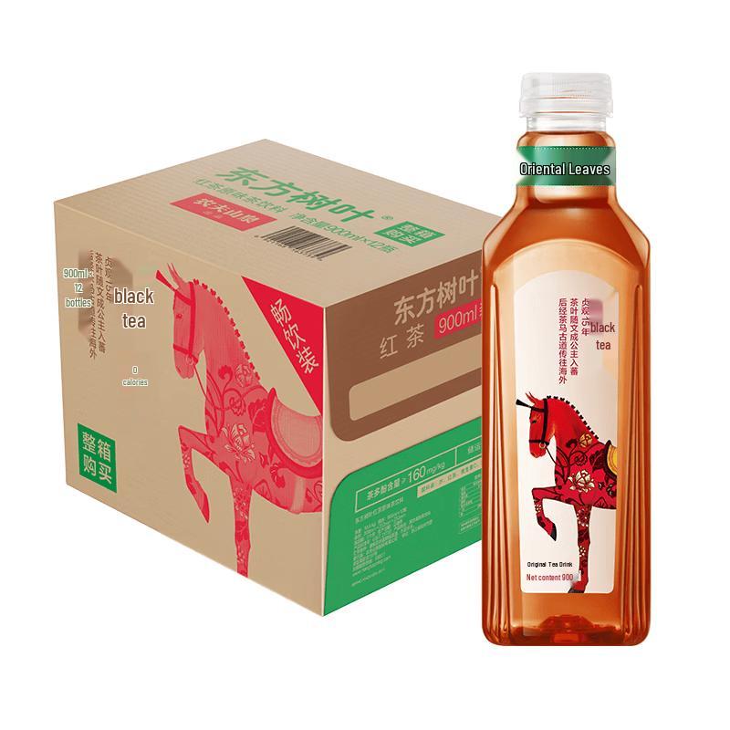 Nongfu Spring Oriental Leaf 0 Sugar Black Tea (900ml x 12 Pack)