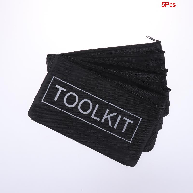 Zipper Canvas Waterproof Organizer Multi-function Portable Bag Storage Bags Hardware Toolkits Small Tool Bag