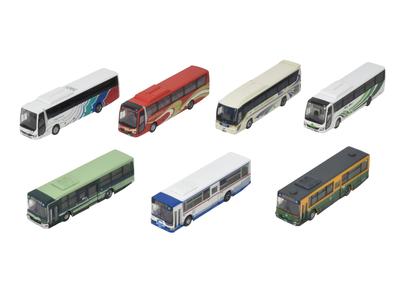 TOMYTEC The Bus Collection Bus Collection Meitetsu Group Bus Holdings 7 Company Set Diorama Supplies