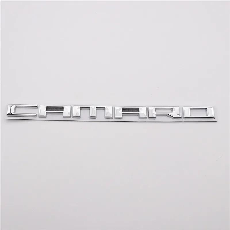 3D Autostickers Achterklep Embleem Badge voor Chevrolet CAMARO Letter Cruze Camaro Captiva Aveo Silverado Auto Zijsticker Exterieur