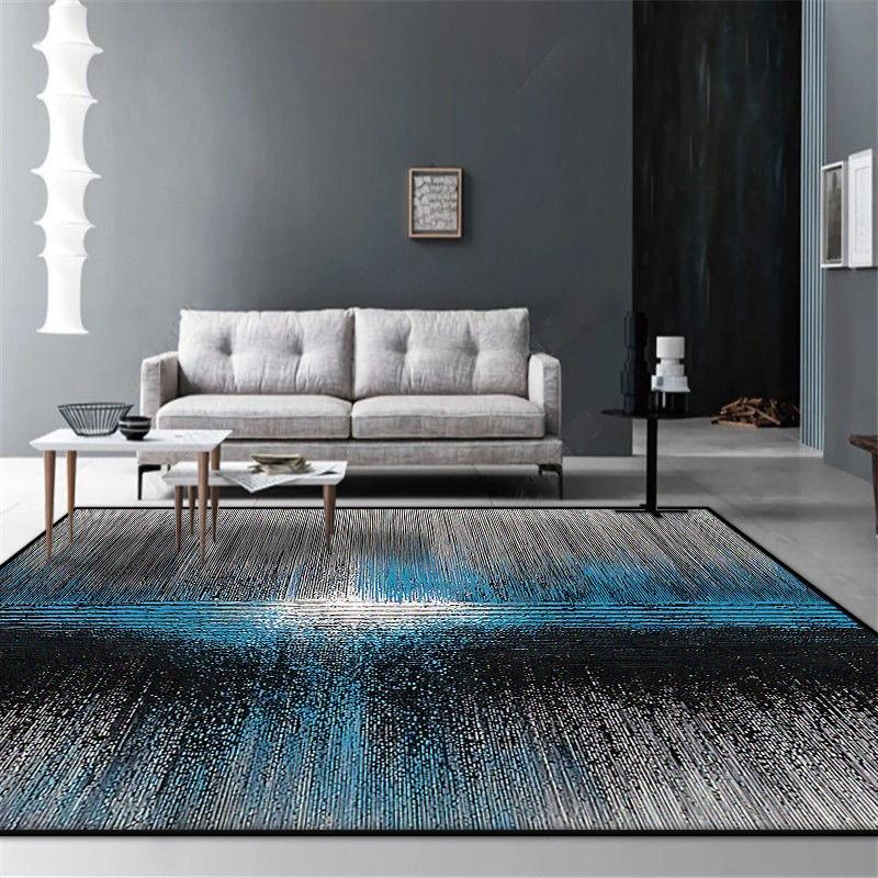 Nordic Abstract Livng Room Carpet Home Decoration Rug Bedroom Decor Area Rugs Washable Non-slip Office Lounge Floor Mat Washable