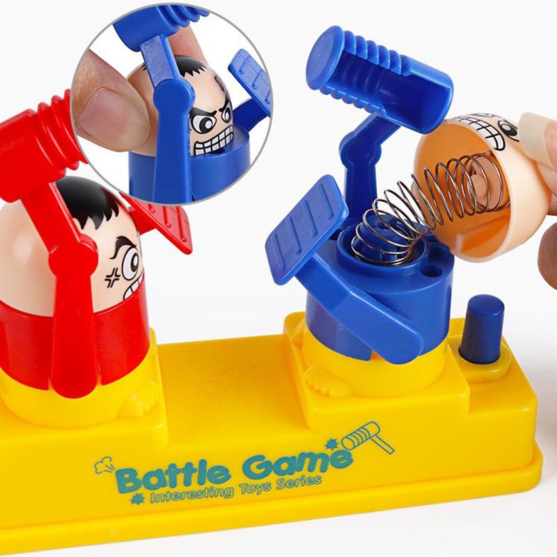 Baby Toys Dětská panenka Dvojitá bitevní hra Rodič-dítě Interaktivní schovávání kladiva