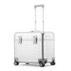 Compact Business Travel Photography Carry-on: Sturdy Aluminum Frame, Flip-top, Durable, with Telescopic Handle and Secure Password Lock.