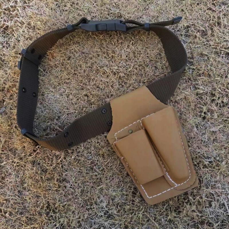 PU Leather Scissors Case Tool Management Pouch Multifunctional Tool Storage Bag Pouch Belt Tool Bag Organizer